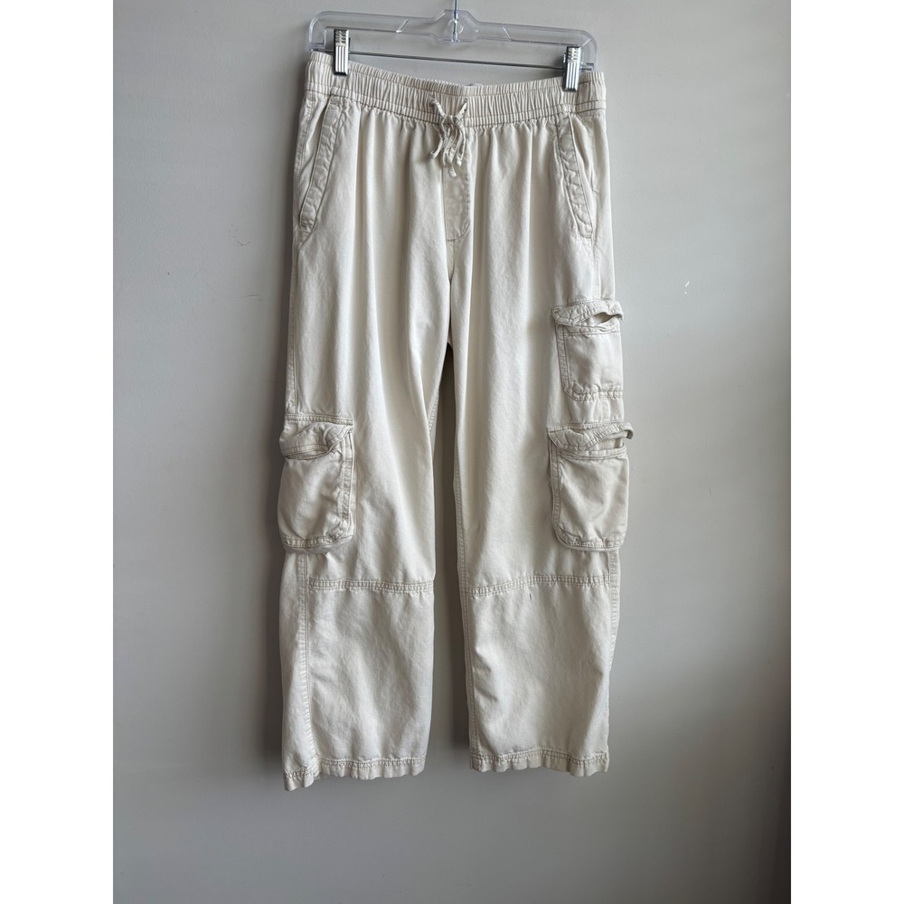 Old Navy Ivory Cargo Pants Women Small